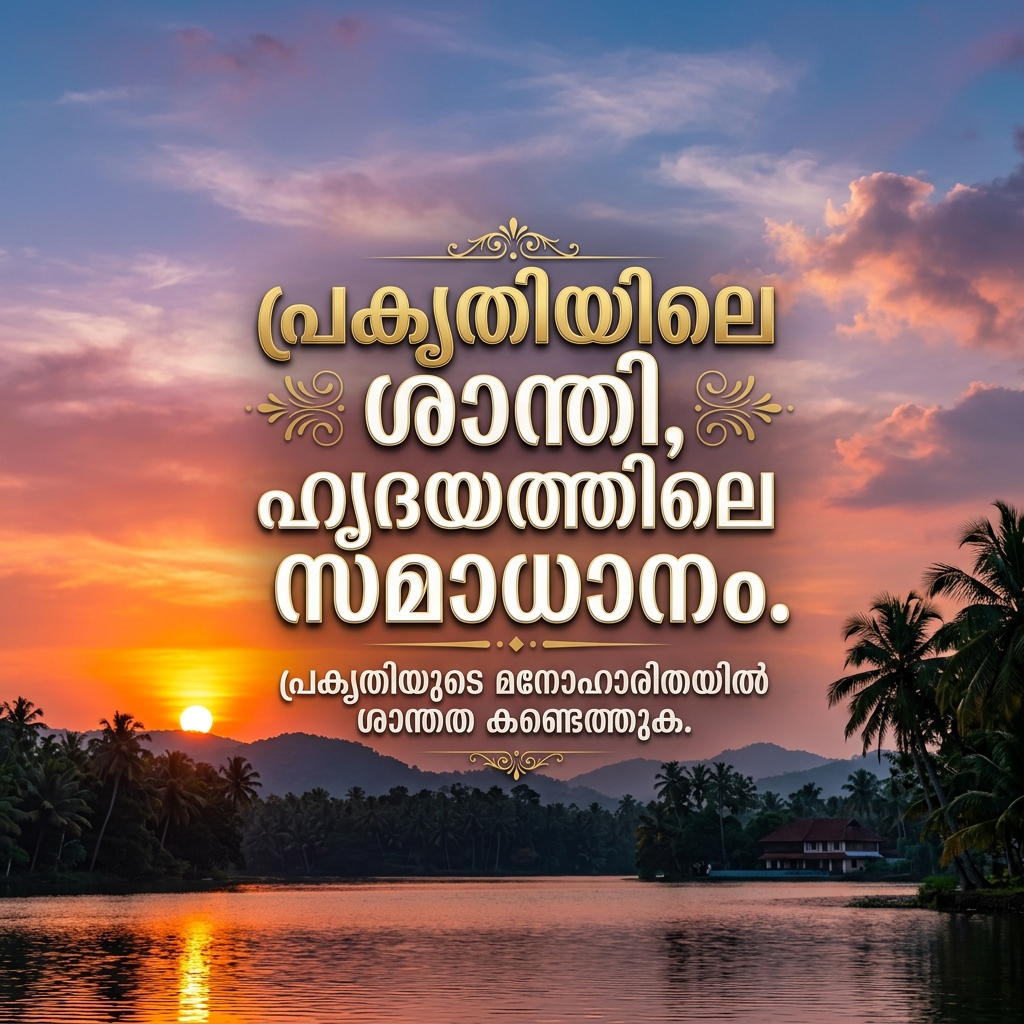 Malayalam Quote Preview - Created with Vibes AI 4K Status Maker