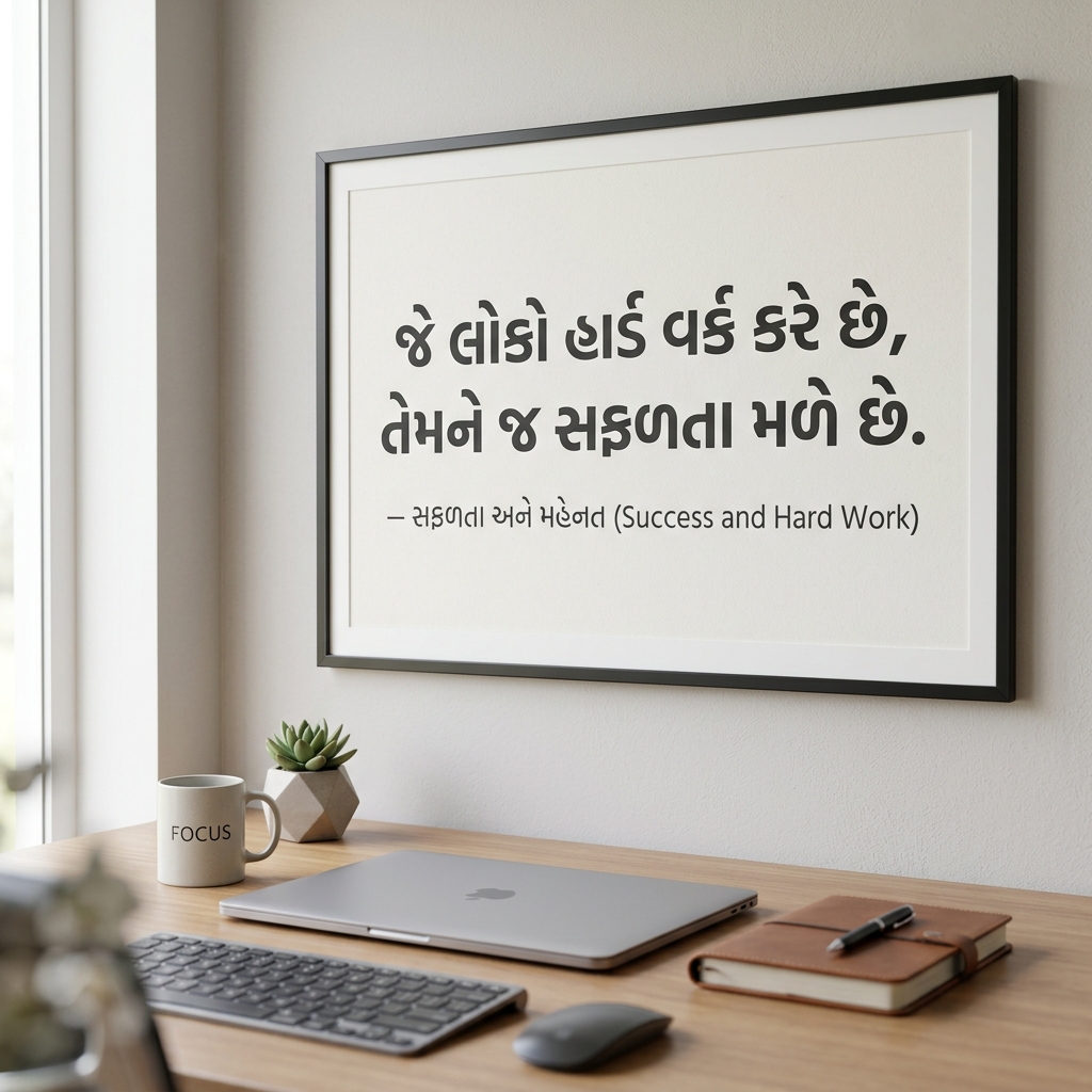 Gujarati Quote Preview - Created with Vibes AI 4K Status Maker
