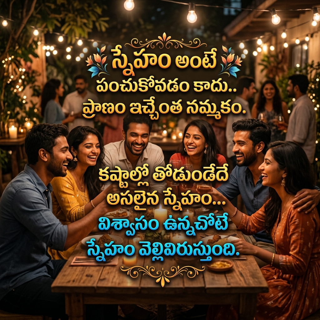 Telugu Quote Preview - Created with Vibes AI 4K Status Maker