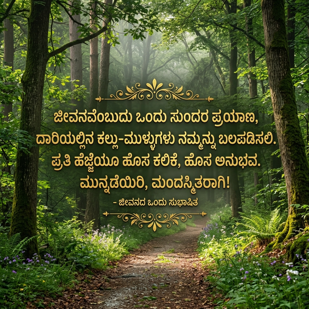 Kannada Quote Preview - Created with Vibes AI 4K Status Maker